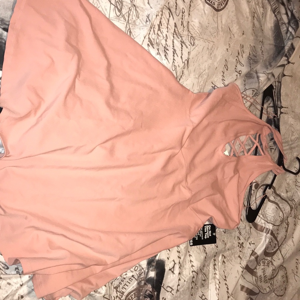 Blush pink summer dress..